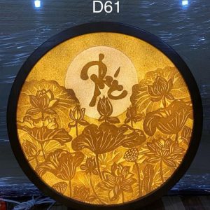 Tranh Trúc Chỉ Thủ Công Tròn – TP 52