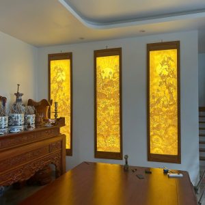 Tranh Trúc Chỉ Thủ Công - TP99
