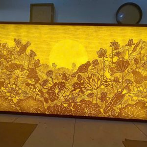 Tranh Trúc Chỉ Thủ Công - TP212