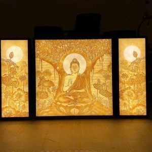 Tranh Trúc Chỉ Thủ Công - TP255