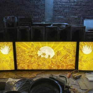 Tranh Trúc Chỉ Thủ Công - TP258