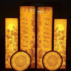 Tranh Trúc Chỉ Thủ Công - TP 01