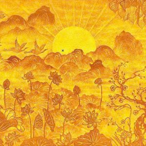 Tranh Trúc Chỉ Thủ Công - TP 222